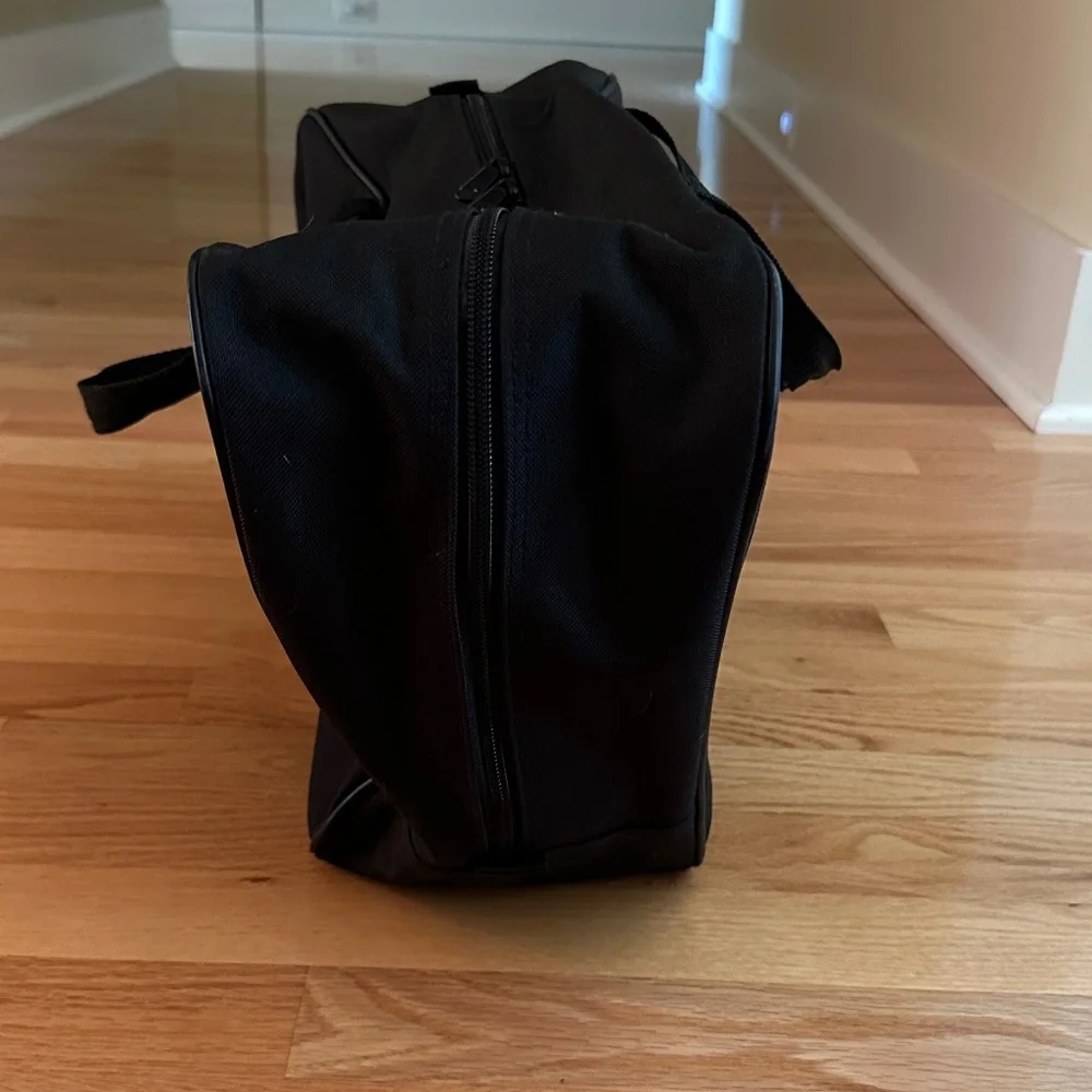 NWOT Harley Davidson Black Touring Travel Bag Canvas Duffle Bag